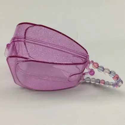 plastic handbag shaped cute storage box
