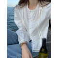 China women's autumn round neck shirt Supplier