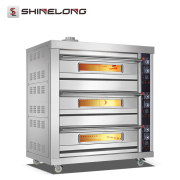 6-Trays Electric Bakery Oven for Restaurant Bakery Equipment