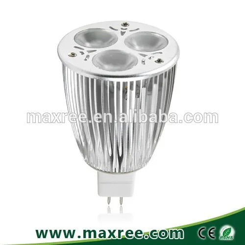 Best spot light led ! 3x2w lone lifetime R80 MR16 Aluminium kitchen cabinet 12V led lights ,waterproof 12V led lights for home