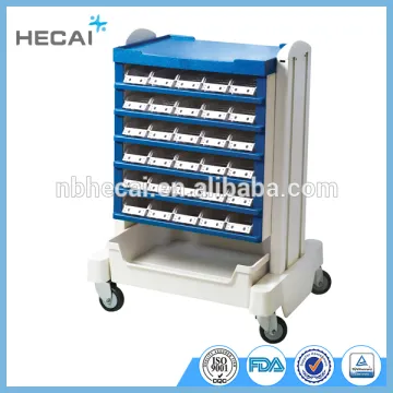 LS-800A Multi-color hospital medicine /drug trolley