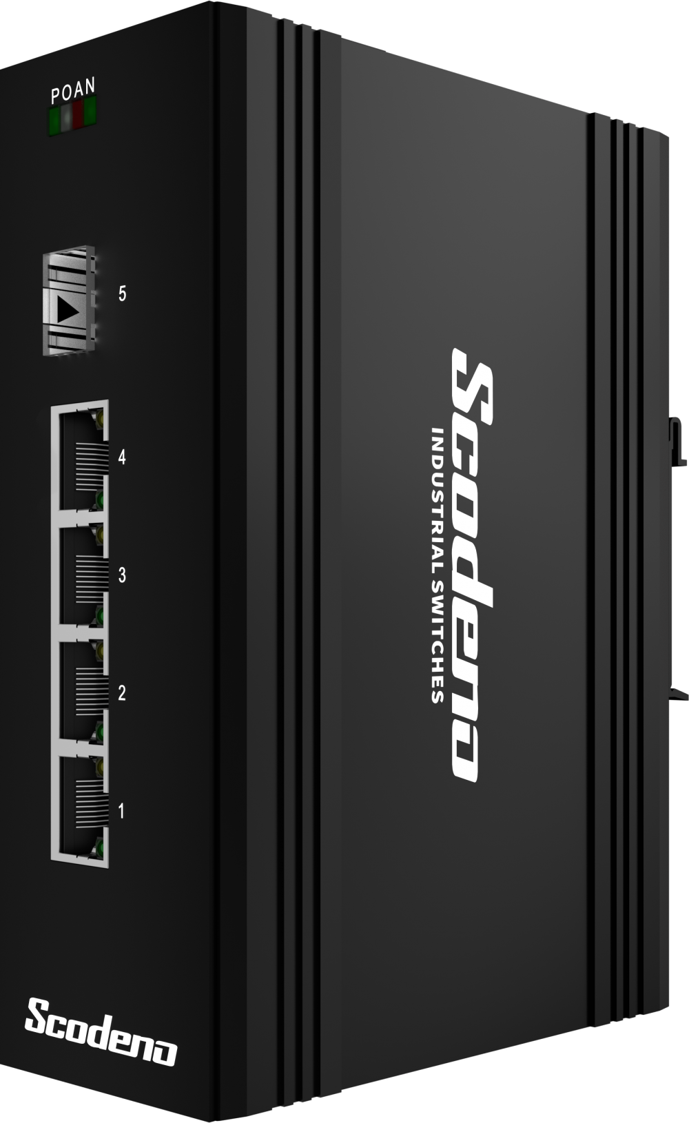 Switch industriale del marchio Gigabit 5 Ports con slot SFP