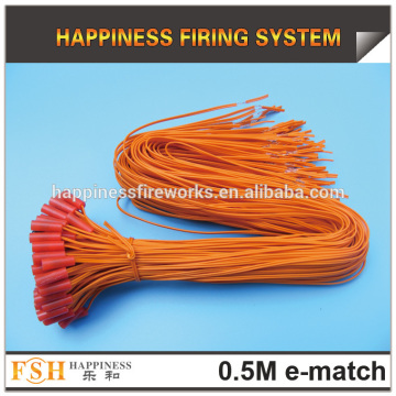 Liuyang Happiness 0.5 Meter 50cm ematches / electric match / electirc igniter/fireworks ignitors for fireworks display,
