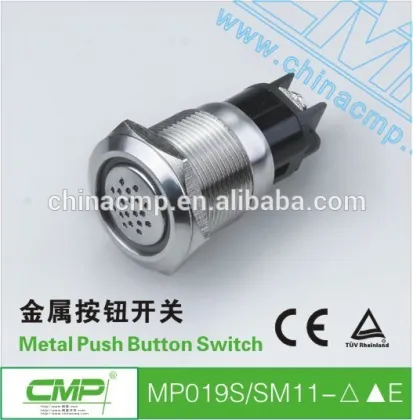 CMP 19mm metal stainless steel buzzer / flicker buzzer