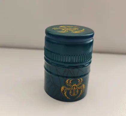 whisky glass bottle cap