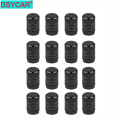 DSYCAR 16Pcs/Lot Valve Caps Prevent Corrosion Car Dust Caps Universal Aluminum&Plastic Wheel Tire Air Caps Valve Stem Covers New