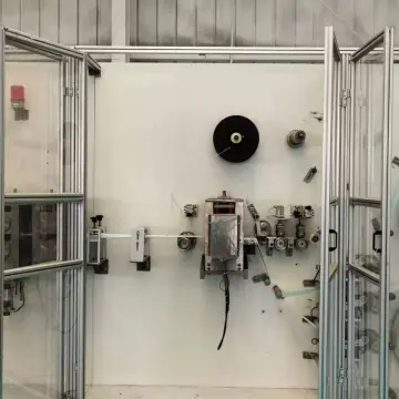 Automatic facial masks production line