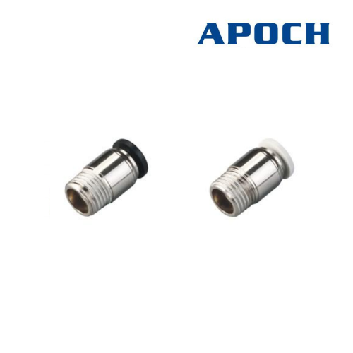 APOC সিরিজ পুরুষ থ্রেডেড সোজা বায়ুসংক্রান্ত দ্রুত ফিটিং
