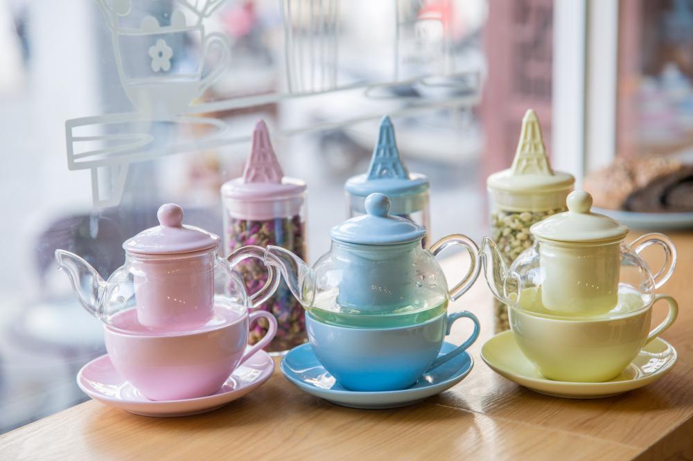 Tea For One Set Wholesale Porcelain Teapot