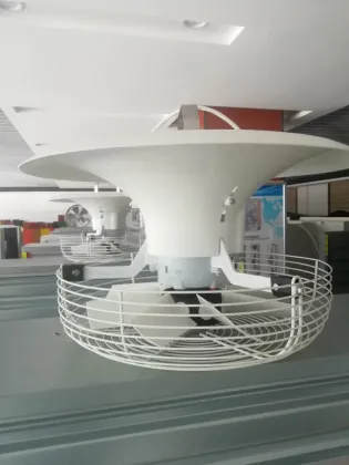 Greenhouse Destratification Vertical Airflow Fan