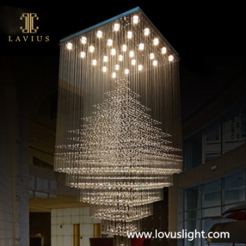 Shopping mall hall custom project chandelier Light luxury popular project custom hotel chandelier