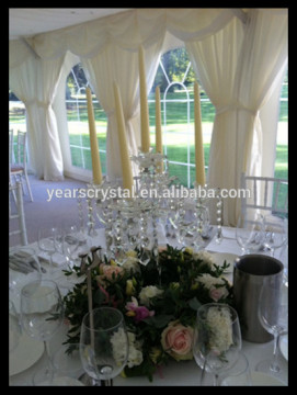 wholesale centerpieces crystal candelabra centerpiece with flower bowl for event