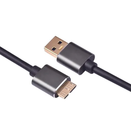 USB 3.0 A to Micro B Data Transfer and Charging Cable for Hard Drive Disk