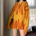 Women's Striped Print Oversized Sweater