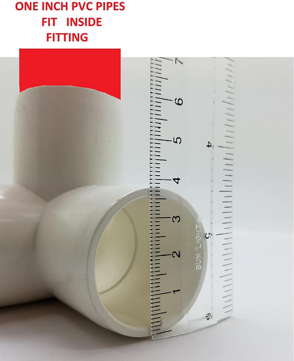 Way Tee PVC Fitting parts