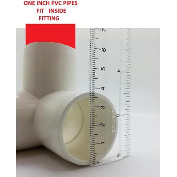 Way Tee PVC Fitting parts