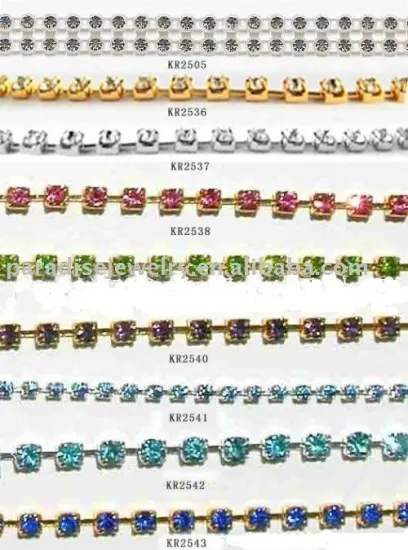 the best sell rhinestone Cup Chain