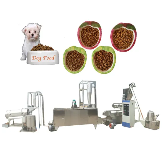 High Quality Twin Screw Wet Food Dog Feed Extruder Machine