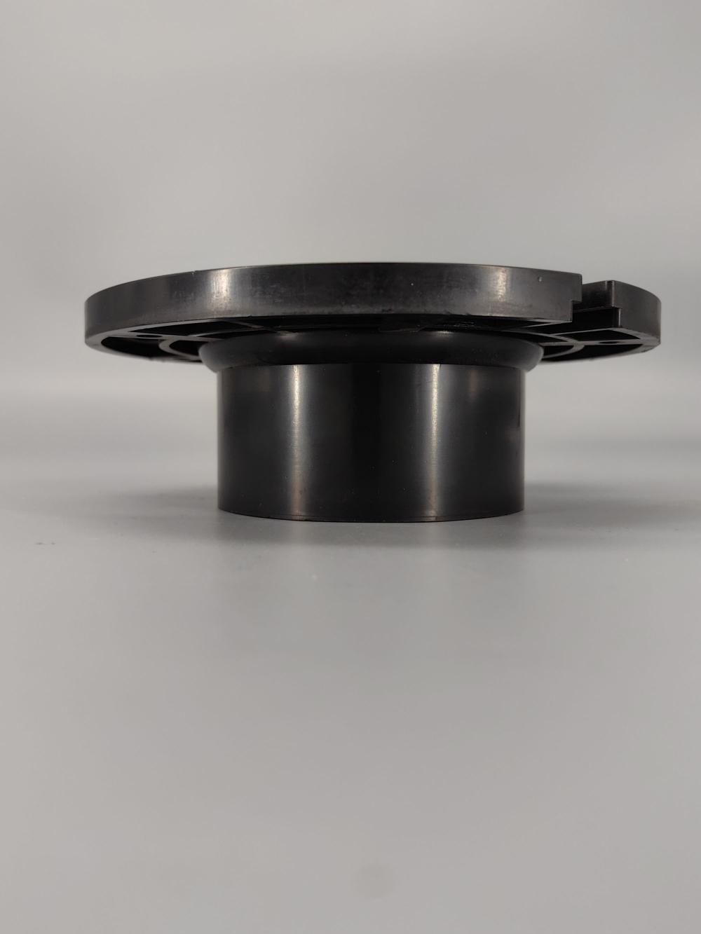 ABS 4X3inch Closet Flange W/Knockout Test Plug (Hub)