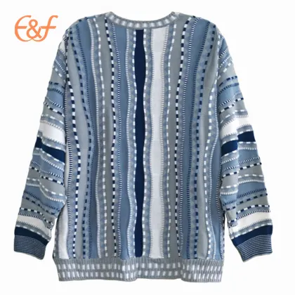 Jacquard Stylish Cotton Couture Jumpers Sweater