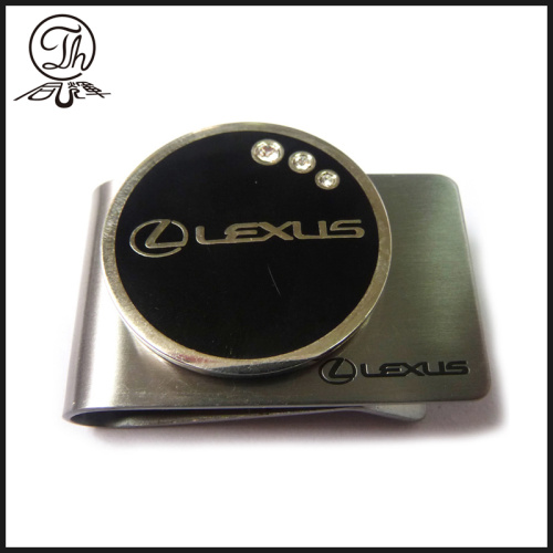 Clip money card holder wallet for men