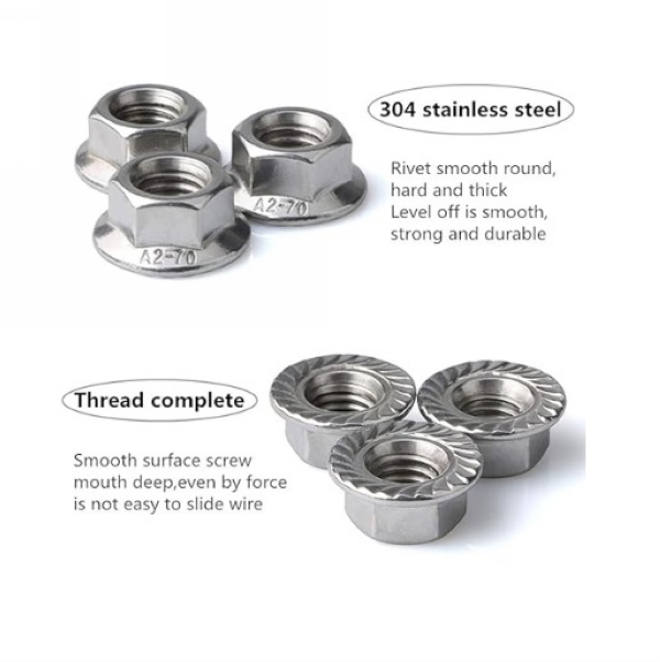 M8 M10 Přírubová matice pro solární montážní systém