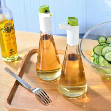 olive oil & vinegar sprayer with adjustable flow control for kitchenware cooking
