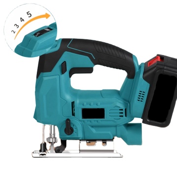 Multifungsi Lithium Jig Jig Multifungsi Saw: Alat pemotongan listrik yang dapat diisi ulang untuk pekerjaan melengkung