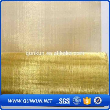laiton treillis metallique/Brass Crimped Wire Mesh(factory)