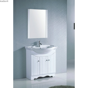 Modern white high gloss HDF bathroom cabinet,bathroom furniture