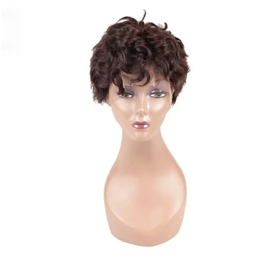 Wholesale No Shedding 150% Density Deep Wave No Synthetic Lace Front Wigs