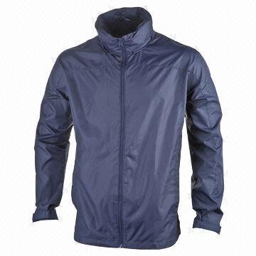 Men's Windbreaker, Tracksuit, Running Top, Active/Outdoor/Sports Jacket, 100% Polyester