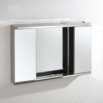 Smart LED Lit Bathroom Wall Mirror Cabinet