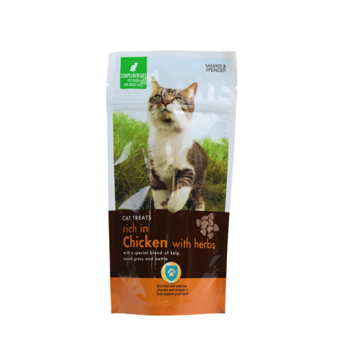 Custom Produktion Fremragende Pet Food Bag med Ziplock