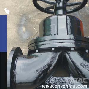 Cast Iron Weir Type Diaphragm Valve Without Lined