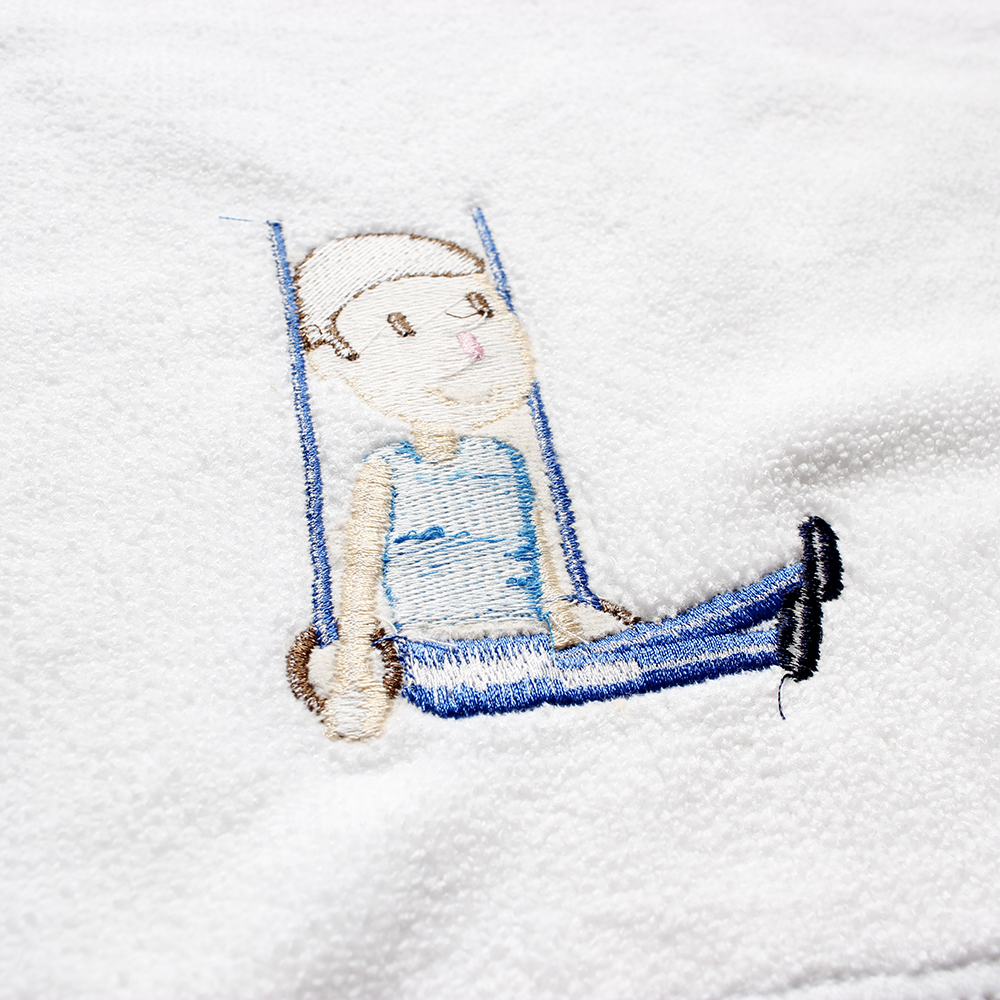 Embroidered Sport Towel