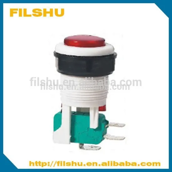 24MM red color Arcade Game push button micro switch