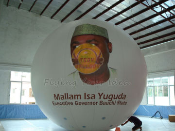 Uv Protected Printed Advertising Political Advertising Balloon For Entertainment Events