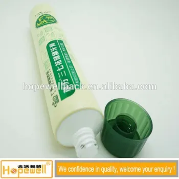 Guangzhou factory pe laminated toothpaste tube packaging material export