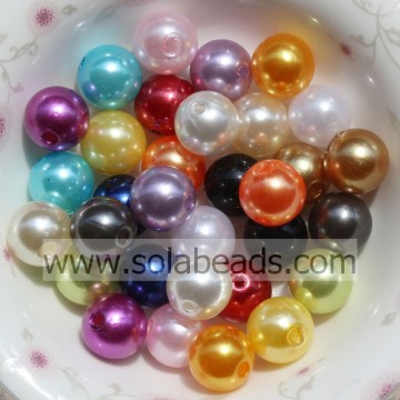 Wholesale 8mm Colors Round Gemball Imitation Swarovski Beads