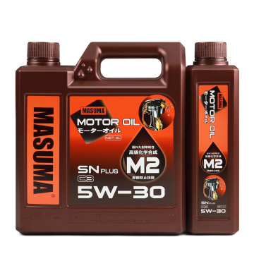 Masuma Olio motore completamente sintetico 5W30 per auto giapponesi e coreane