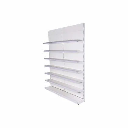 White Medicinal Shop Racks