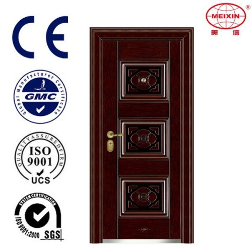High Quality Solid Core Steel Door Cooper Scurity Door For Sale, High