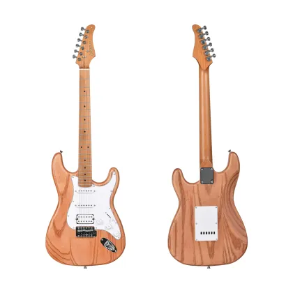 KST213 Chinese Mahogany wood electric guitar