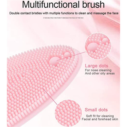 Manual Facial Cleansing Brush Pad Soft Face Cleanser