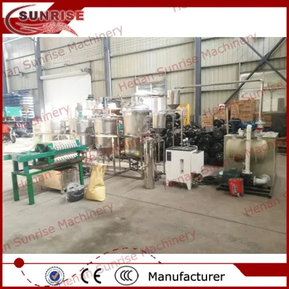Commercial Oil Refining Equipment for Soybean, Sesame, and Peanut Oils
