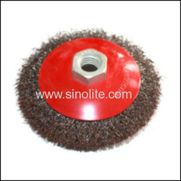 Brass Wire Bevel Brush 