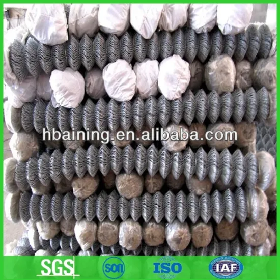14 gauge 12 mesh galvanized chain link fence