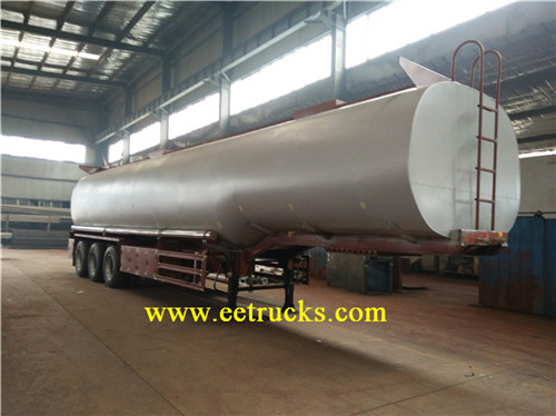 30 tani 45 CBM Usafirishaji wa Mafuta Semi Trailers