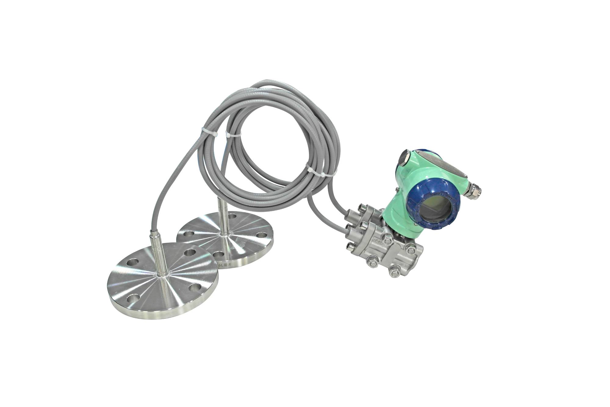 Double flange differential pressure transmitter